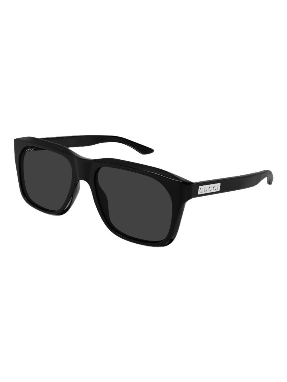 New Gucci Men's Sunglasses Black Grey Lens Acetate Frame GG2077S 001 55
